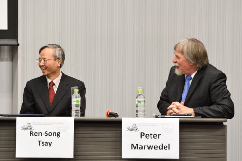 Peter Marwedel beim SASIMI 2016 Panel